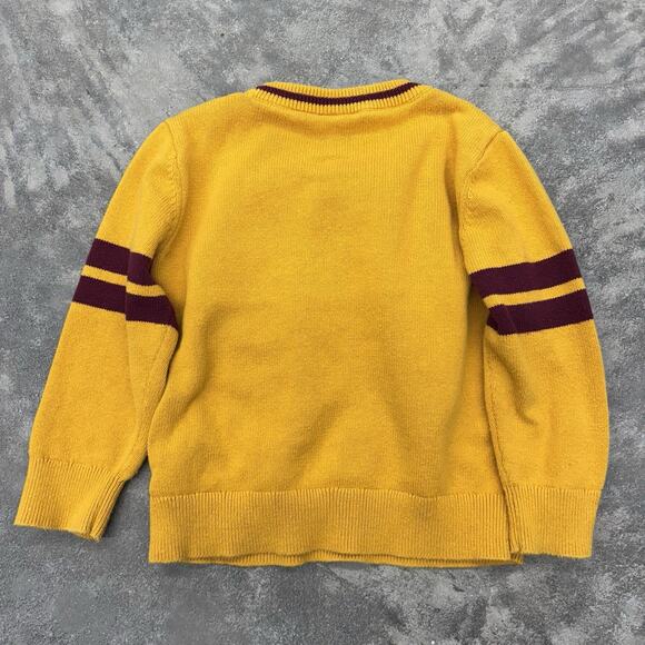 Gap Baby Kids Boys Sweater Size 3T Toddler Yellow Red Logo Classic Hong Kong - Picture 4 of 11